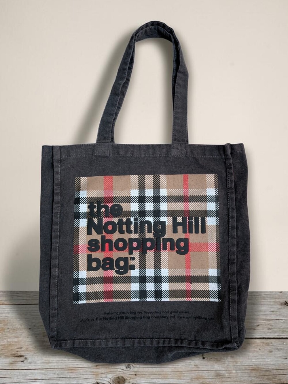 Like New! The Notting Hill Limited Edition Plaid Tote Tote